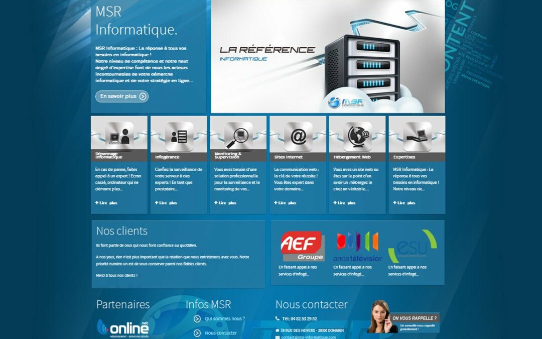 MSR INFORMATIQUE